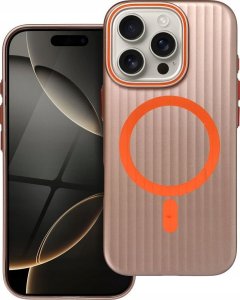 Futerał SIMPLY kompatybilny z MagSafe do IPHONE 16 tytan pustynny 1