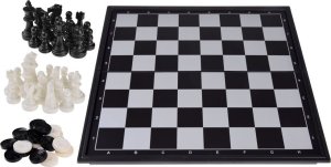 Szachy Warcaby magnetyczne 2w1 gra logiczna GR0620 2