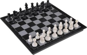 Szachy Warcaby magnetyczne 2w1 gra logiczna GR0620 3