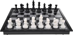 Szachy Warcaby magnetyczne 2w1 gra logiczna GR0620 4