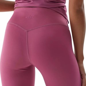 Legginsy damskie 4F F301 ciemny róż 4FWAW24TFTIF301 53S M 2