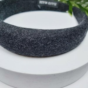 Yeye Opaska do włosów ręcznie robiona Ecru 11