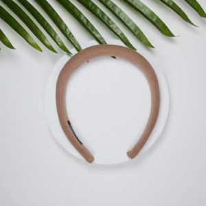 Yeye Opaska do włosów ręcznie robiona Ecru 6