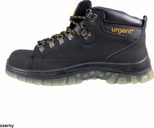 114 S1 Urgent buty robocze z nubuku typu trzewik z podnoskiem - żółty 39 2