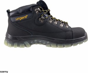 114 S1 Urgent buty robocze z nubuku typu trzewik z podnoskiem - żółty 39 3