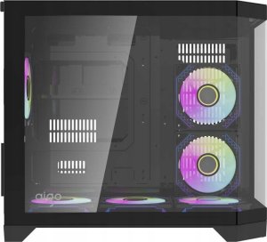 Obudowa Darkflash FT418 czarna ARGB 4