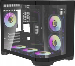 Obudowa Darkflash FT418 czarna ARGB 6