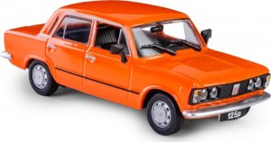Daffi Pojazd PRL Fiat 125p pomarańczowy 7