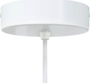 vidaXL Lampy wiszące 2 szt. Regulowana wysokość E27 Biały 30 cm Metal 8