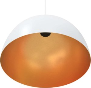 vidaXL Lampy wiszące 2 szt. Regulowana wysokość E27 Biały 30 cm Metal 10