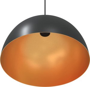 vidaXL Lampy wiszące 2 szt. Regulowana wysokość E27 Czarny Metal 10