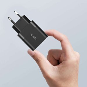 Ładowarka Sieciowa 30W USB QC3.0 + USB-C PD Tech-Protect C30W czarny 11