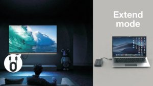 System przekazu sygnału AV Techly Bezprzewodowy transmiter obrazu USB-C do HDMI 1080p do 30m 6