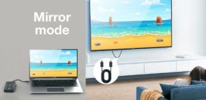 System przekazu sygnału AV Techly Bezprzewodowy transmiter obrazu USB-C do HDMI 1080p do 30m 7