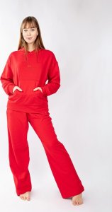 DK-K-B8-H1 CZERWONY BAWEŁNA (kolor czerwony, rozmiar XL) 3