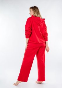 DK-K-B8-H1 CZERWONY BAWEŁNA (kolor czerwony, rozmiar XL) 4