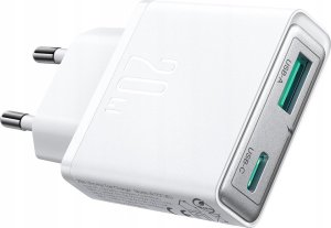 Ładowarka sieciowa Joyroom JR-TCF14 USB-A USB-C 20W PD QC3.0 biała 6