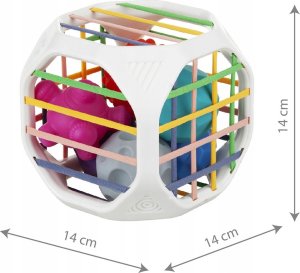 Sefa Verlag BABY ONO 1582 ZABAWKA SENSORYCZNA CUBE BOX 5