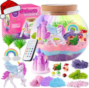 Zestaw Kreatywny Magiczne Terrarium Jednorożca Diy Z Podświetleniem Led 1