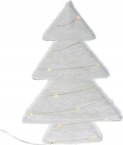 Dekoracyjna choinka z materiału z LED, 30 cm 1