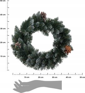 Świąteczny wieniec do samodzielnego przybrania, Ø 40 cm 2