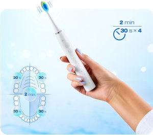 Szczoteczka soniczna do zębów zestaw 2 szt Berdsen Galaxy Duo 9