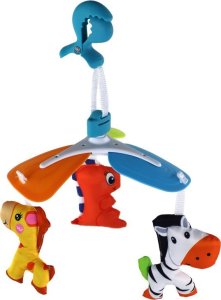 Karuzelka Dla Dzieci Klips Zwierzątka Kolorowa 2