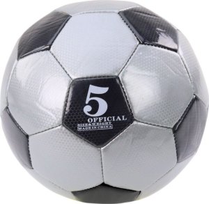 Piłka Klasyczna 24 cm Do Piłki Nożnej Rozmiar 5 Siwa 1