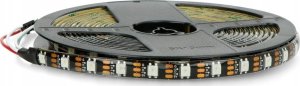 Taśma LED LED BTF- lighting RGB LED taśma WS2812B - cyfrowa, adresowana - IP65, 60 LED/m, 18W/m, 5V - 5m - czarna 4