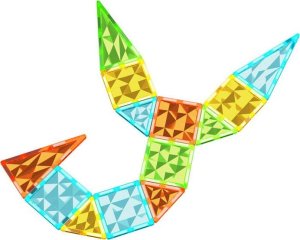 Płytki magnetyczne Geomag Gems 16 5