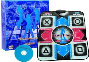 Mata Taneczna Do Tańczenia USB CD 80 cm x 90 cm LEAN Toys 10