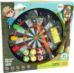 LeanToys Tarcza Gra W Rzutki Na Rzepy Dart 36 cm LEAN Toys (15976) 6
