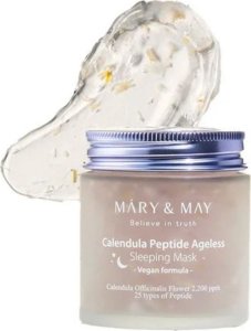 Mary&May Odmładzająca maska na noc z peptydami i nagietkiem - 110 g 1