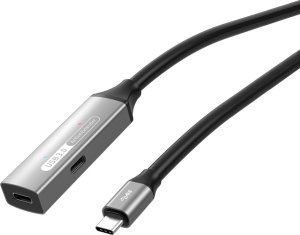 Kabel USB PremiumCord USB-C - 2x USB-C 10 m Czarny (ku31rep10al) 3