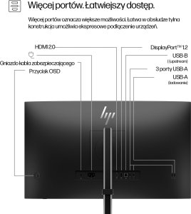 Monitor HP Series 5 Pro 527pq (9D9S0UT#ABB) 7