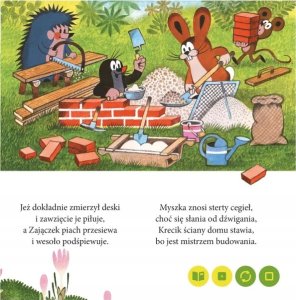 Czytaj z Albikiem Miniksiążka Krecikowe opowiastki 2+ 4