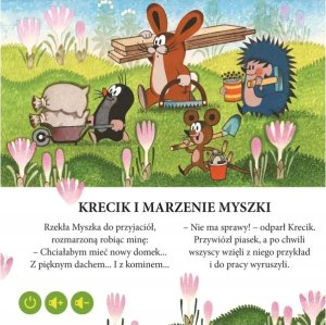 Czytaj z Albikiem Miniksiążka Krecikowe opowiastki 2+ 5