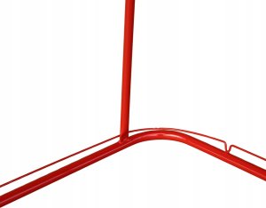 Bramka do Unihokeja Floorballu z Siatką MASTER Training Young Metal 120x90 5