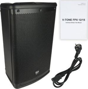 V-TONE FPX 15 kolumna aktywna głośnikowa estradowa 15" Bluetooth TWS AUX DSP 400W RMS 6
