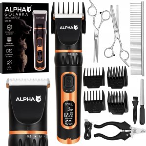 Maszynka do Strzyżenia Psów Zwierząt Nie Wyrywa Włosów Cicha Alpha 3