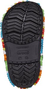 Chodaki dla dzieci Crocs Crocband Colorful Lights Clog czarne 210467 001 23-24 6
