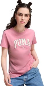 Koszulka damska Puma ESS Logo Tee różowa 586775 52 L 1