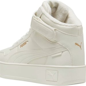 Buty damskie Puma Carina Street Mid WTR kremowe 398050 02 41 3