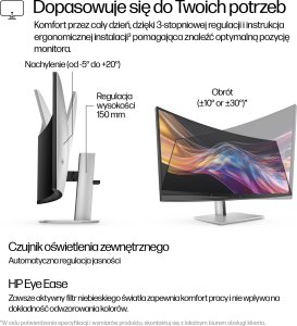 Monitor HP Series 7 Pro 738pu (8K167AA#ABB) 9