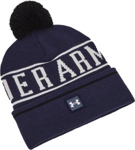 Czapka zimowa Under Armour Halftime Pom Beanie granatowa 1