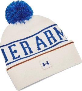 Czapka zimowa Under Armour Halftime Pom Beanie biała 1