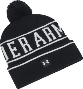 Czapka zimowa Under Armour Halftime Pom Beanie czarna 1