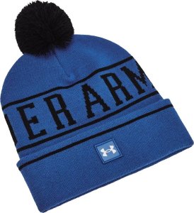 Czapka zimowa Under Armour Halftime Pom Beanie Blue 1