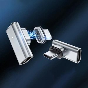 Adapter USB Beline BLNAM01 USB-C - Magnetyczne Srebrny 3