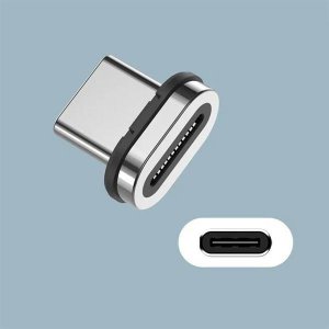 Adapter USB Beline BLNAM01 USB-C - Magnetyczne Srebrny 5